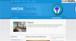 Desktop Screenshot of anovafamilyhealth.com